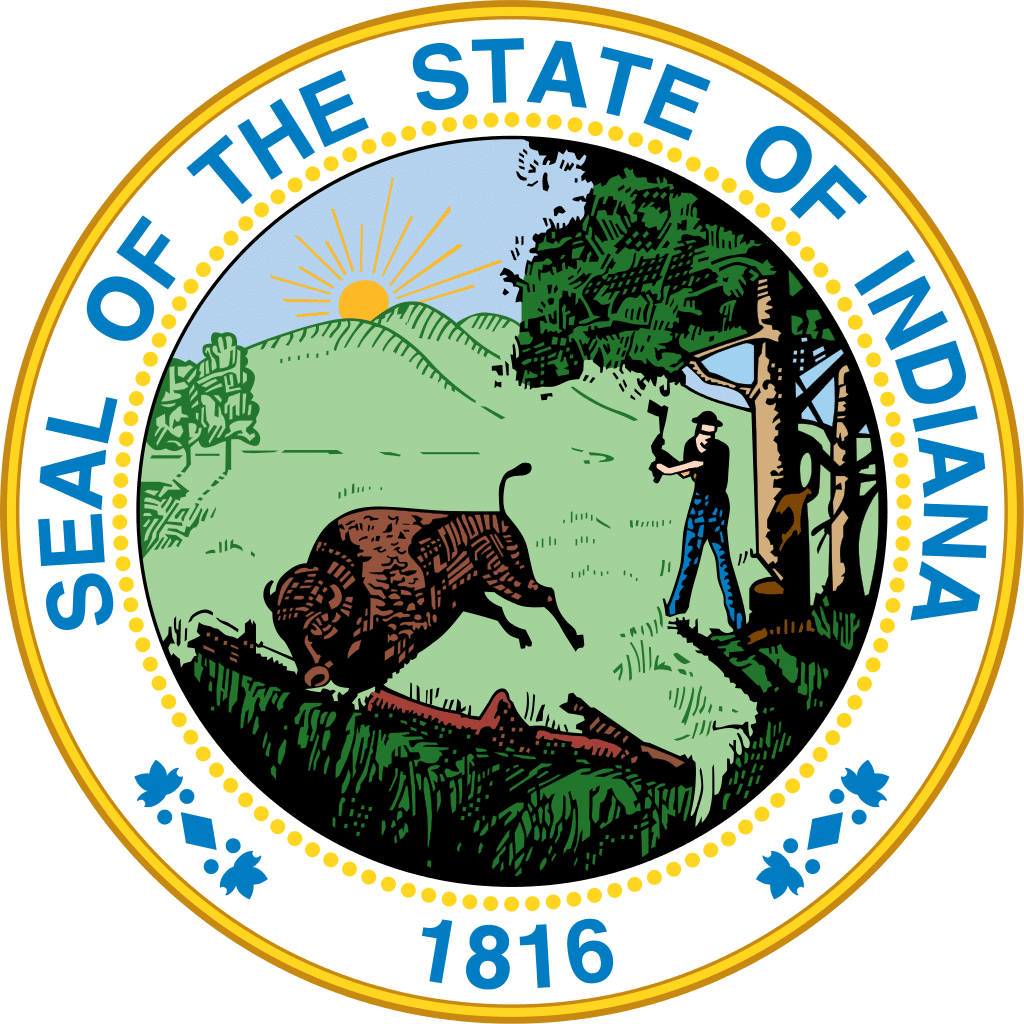 The Seal of the State of Indiana