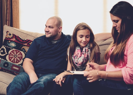 Family During Admission Day